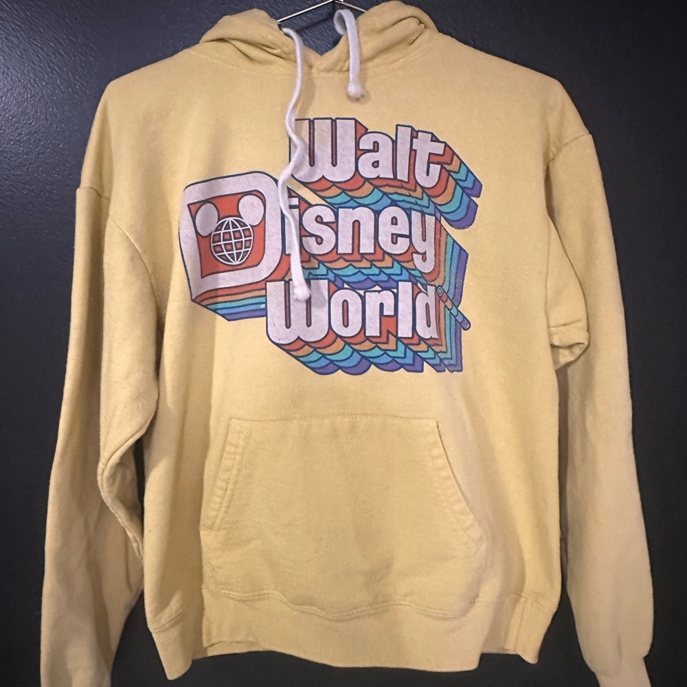 Disney Yellow Walt Disney World Hoodie